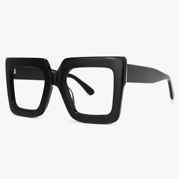 NEW Green Ombre Oversize Round Fashion Glasses - Picture 3 of 7